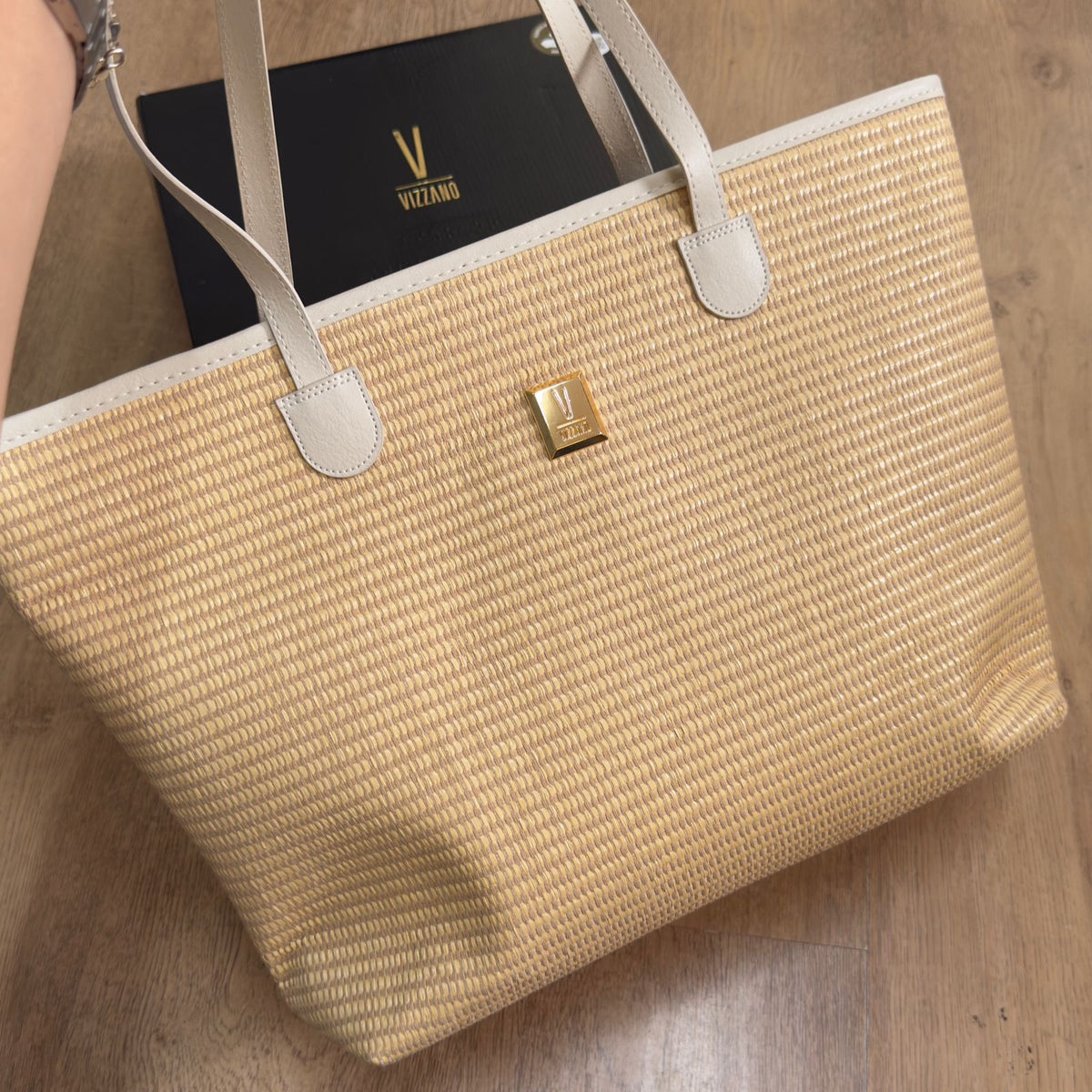 Bolsa Vizzano Tote Palha 10089.2
