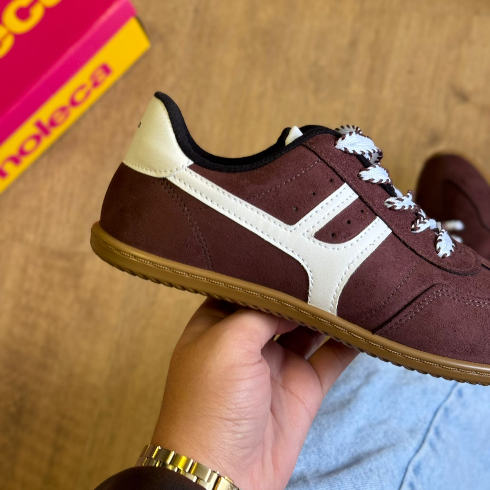 Tênis Moleca Listras Laterais 5827.101