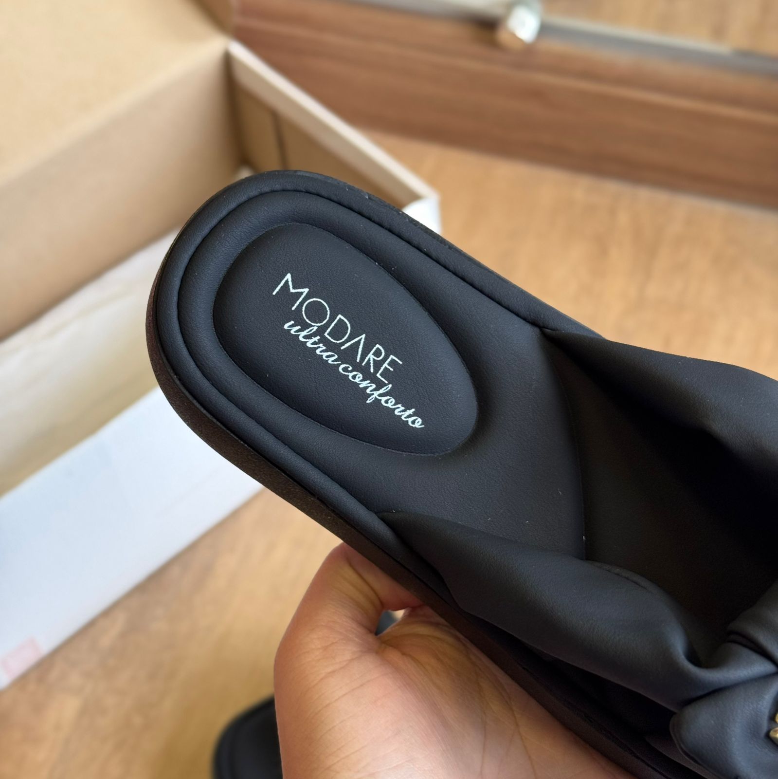 Sandália Modare Detalhe de Laço Linha de Verão (ÚLTIMO DIA)