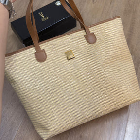 Bolsa Vizzano Tote Palha 10089.2