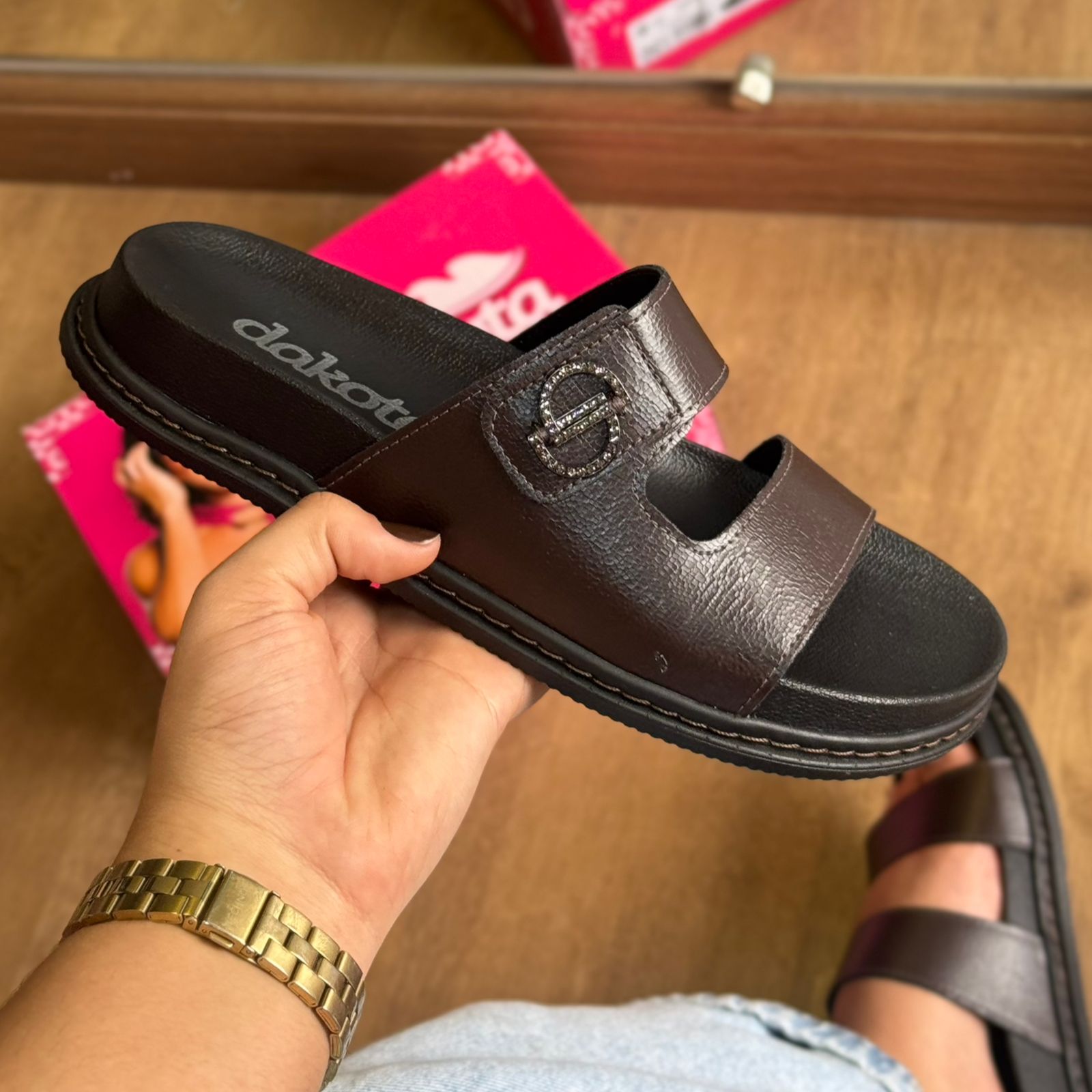 Sandália Dakota Rasteira Slide Faltform Y9463