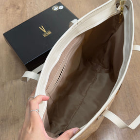 Bolsa Vizzano Tote Palha 10089.2