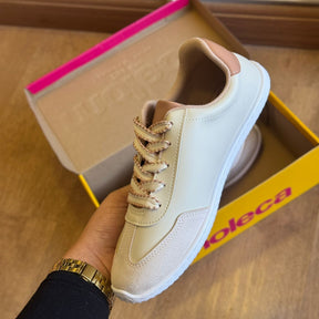 Tênis Moleca Listras Laterais 5827.101